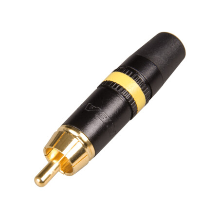 Neutrik REAN NYS373-4 RCA Erkek Konnektör (Sarı)